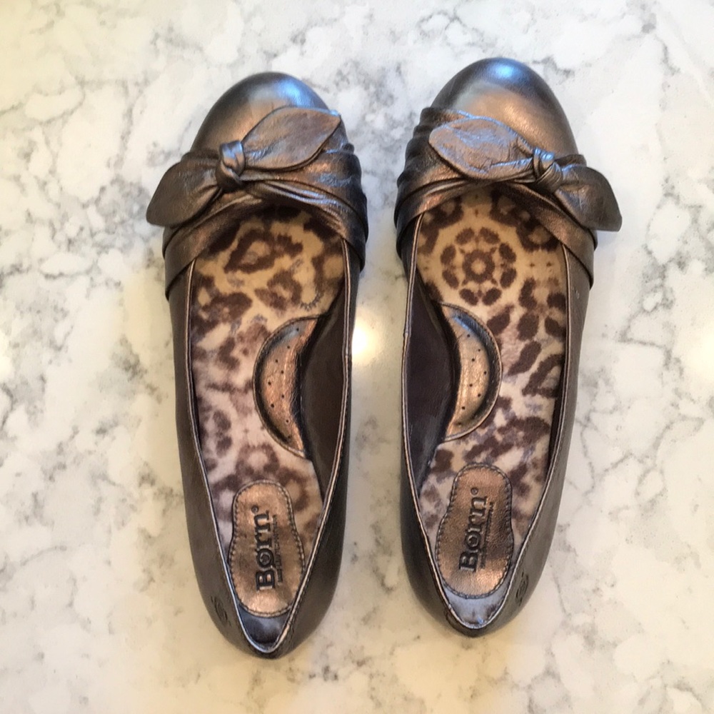 Born Ballet Flats with Bows/knots